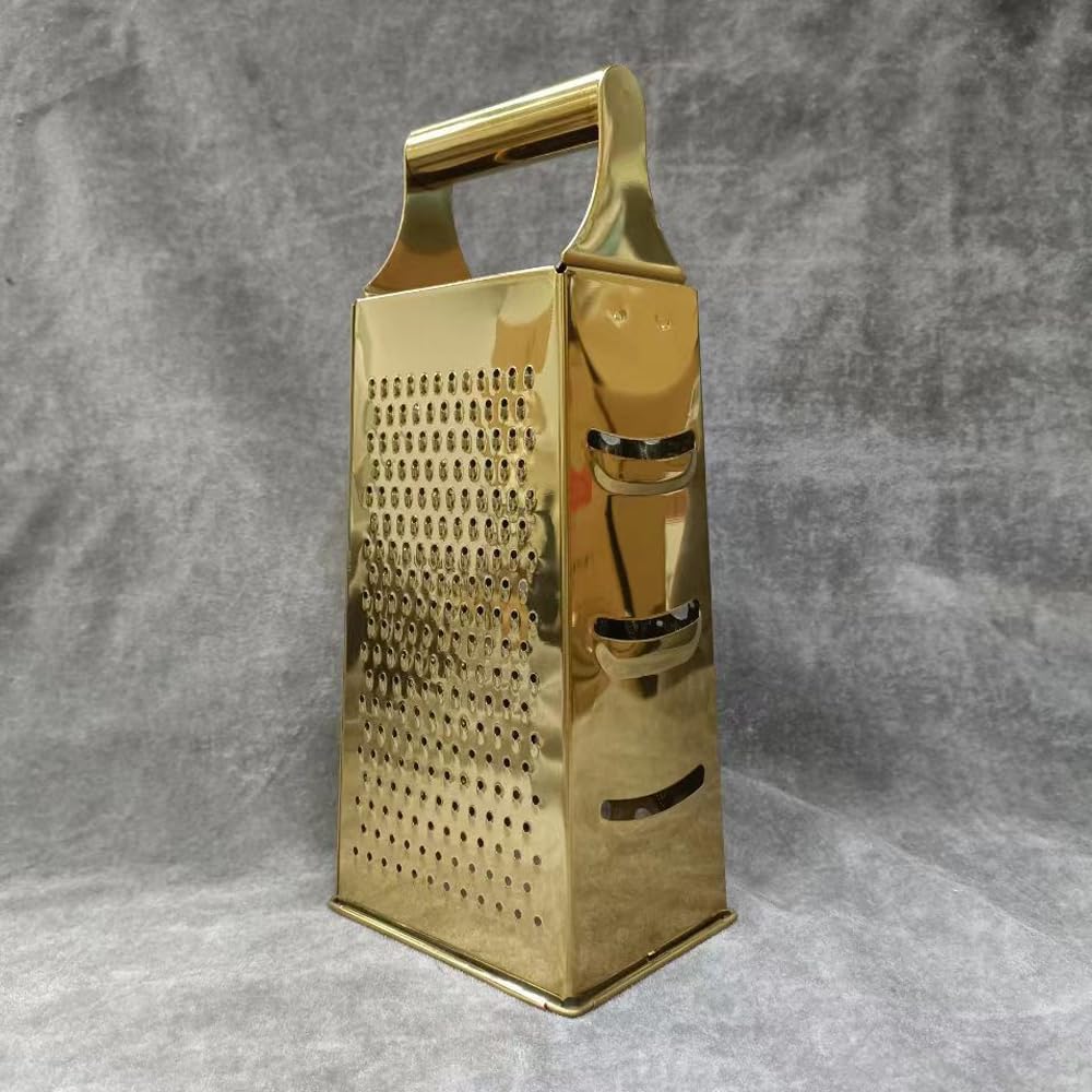 Stainless Steel 4 Sides Multifunctional Grater Slicer with Handle