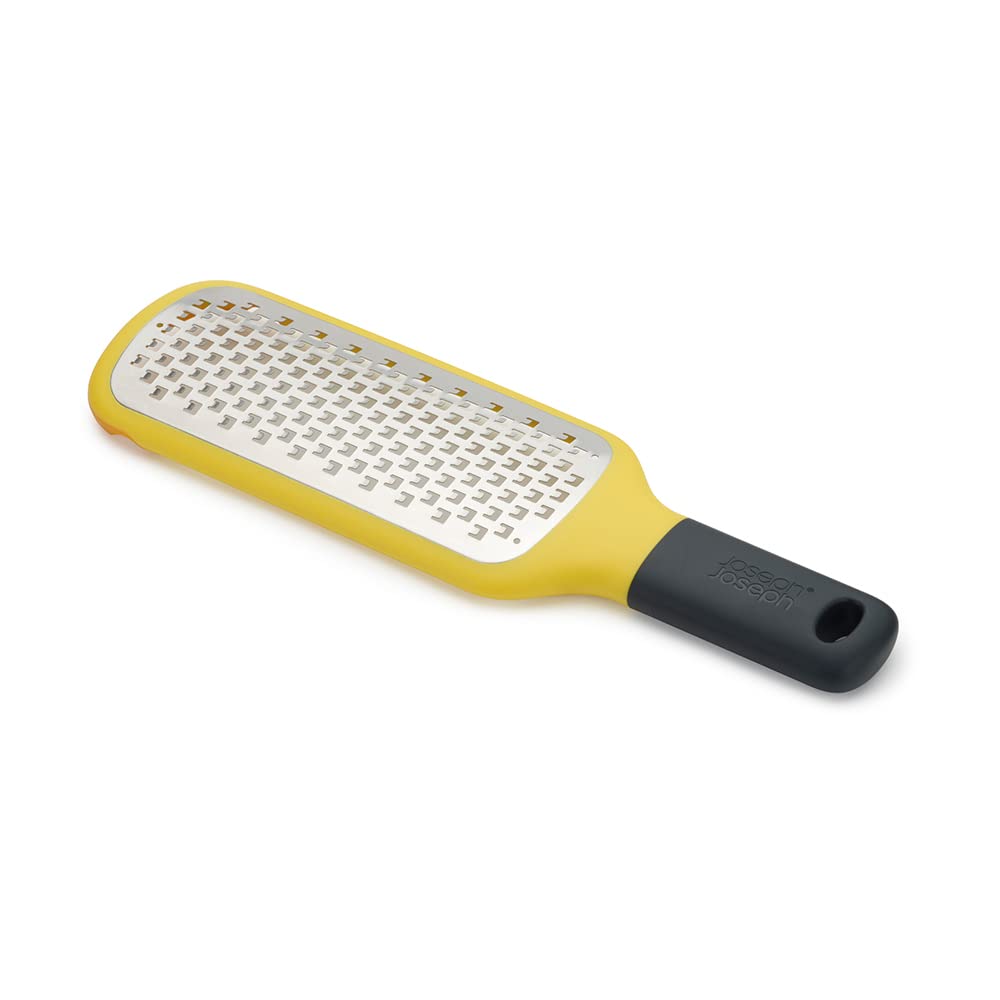 Joseph Joseph Coarse Grater – Easy-Grip Handle with Sharp Stainless Steel Blades & Non-Slip Tip