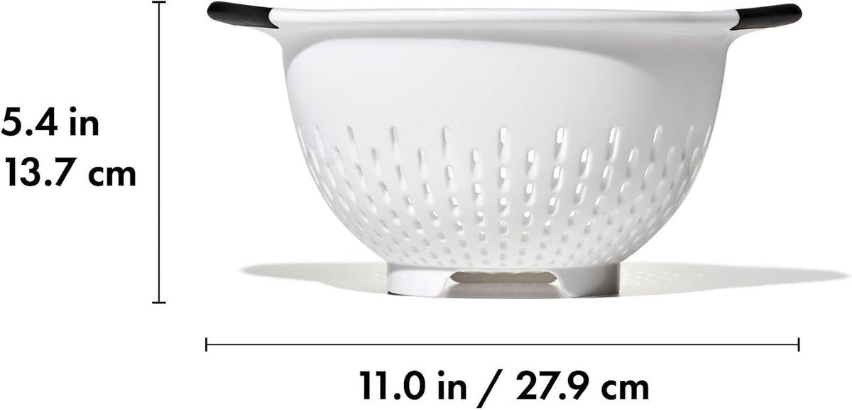 OXO Good Grips Plastic Strainer - 3 Qt Capacity, White