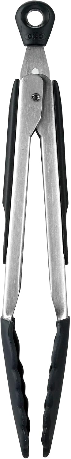 OXO Good Grips 9-Inch Tongs with Silicone Heads