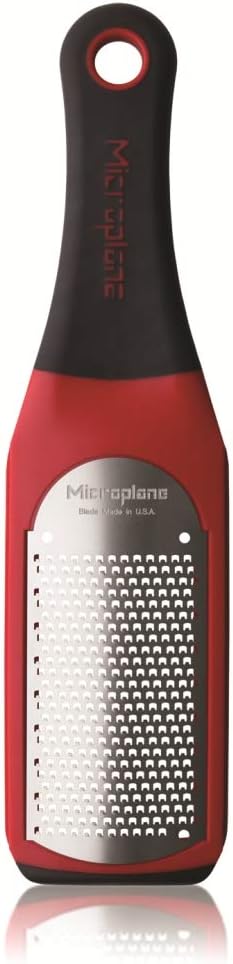 Microplane Artisan Series Parmesan Cheese Grater and Zester (Fine, Green)
