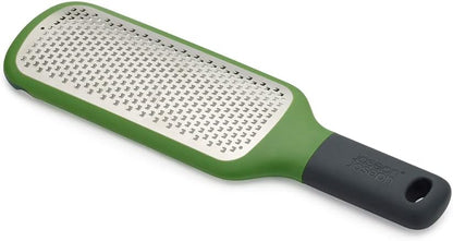 Joseph Joseph Fine Grater & Zester – Easy-Grip Handle with Sharp Stainless Steel Blades & Non-Slip Tip