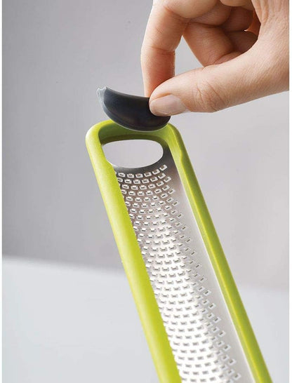 Joseph Joseph 20049 Handi-Zest Multi-Function Zester with Blade Wiper, Green