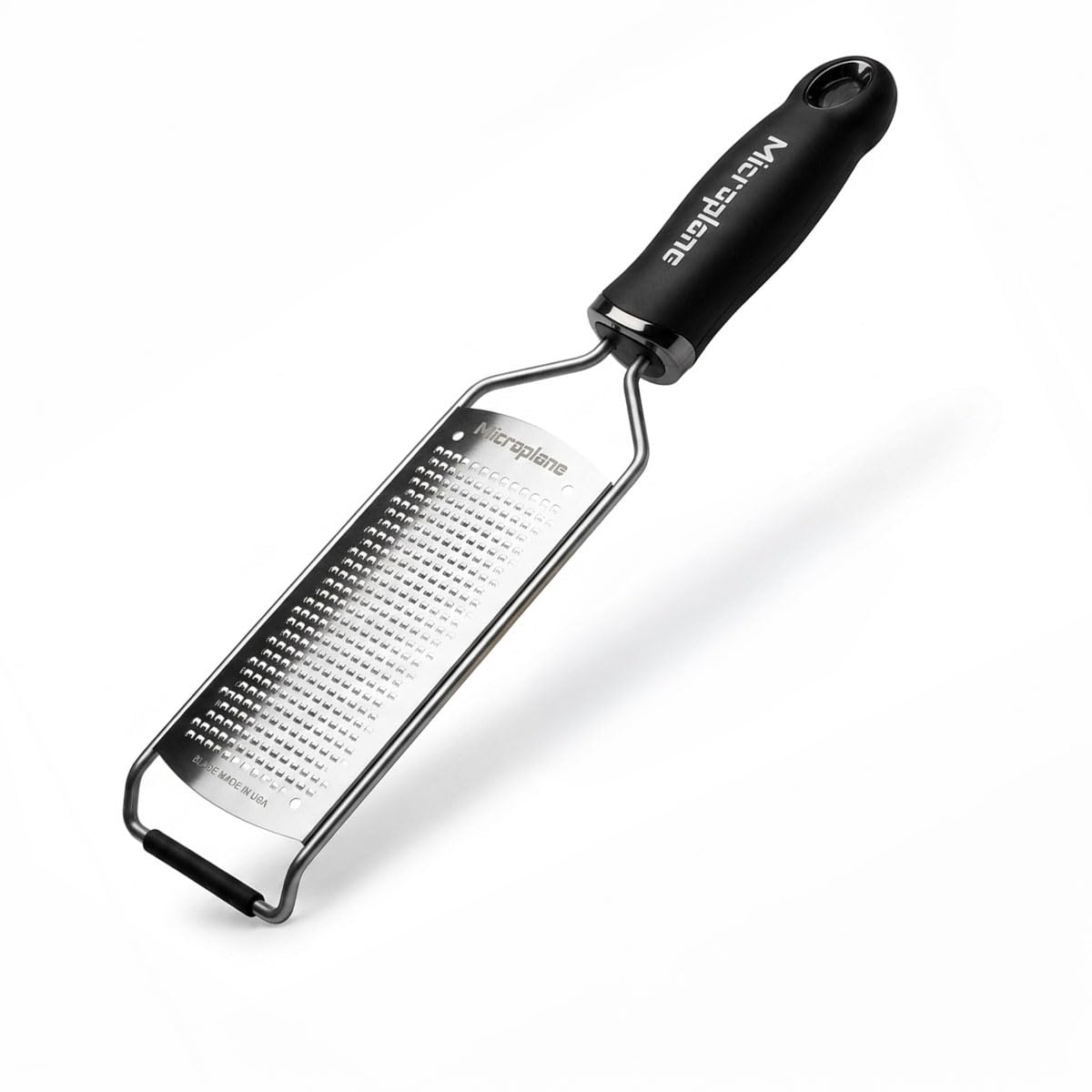 Microplane Gourmet Series Hard Cheese Grater (Fine, Black)