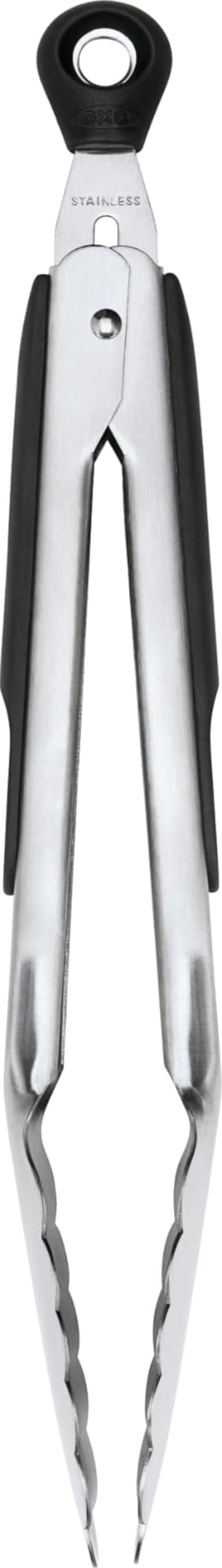 OXO Good Grips 9-Inch Stainless Steel Locking Tongs