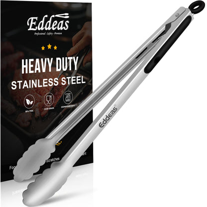 Kitchen Tongs Up To 600°F Silicone Tongs for Cooking 3Pcs 7,9,12 IN