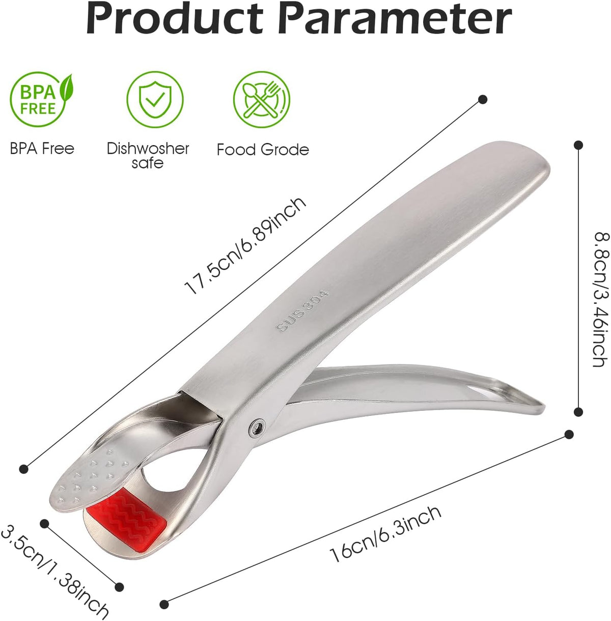 Losaria Hot Plate Gripper Clips for Instant Pot Air Fryer and Microwave
