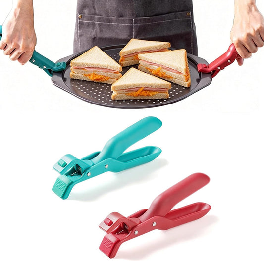 Bowl Holders for Hot Food, 2-Pack Silicone Hot Plate Grippers