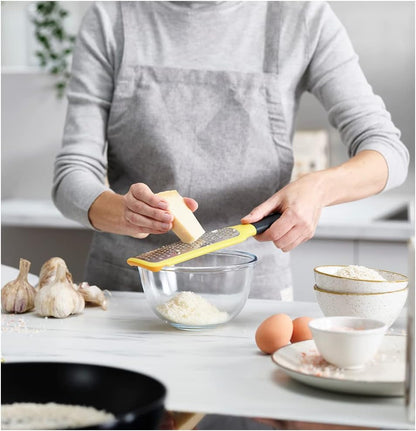 Joseph Joseph Coarse Grater – Easy-Grip Handle with Sharp Stainless Steel Blades & Non-Slip Tip