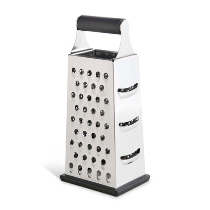HIC Kitchen Nutmeg Grater, Stainless Steel, Grates Nutmeg, Cinnamon Sticks, Block Chocolate, Ginger, and Hard Cheeses