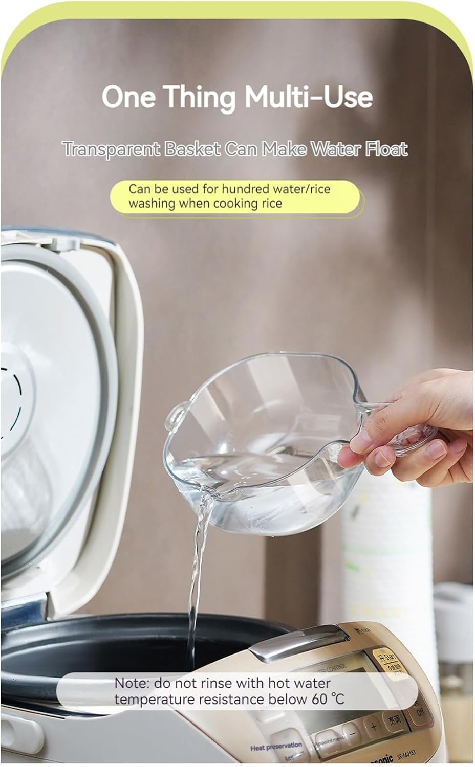 Small Fruit Colander,Fruit Rinser Strainer Container Dual-Layer Vegetable Cutting And Draining Basket,Watermelon Bowl With Strainer For Mini Berry And Tomato Grape Washer (White)