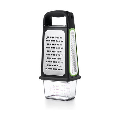 OXO Good Grips Etched Box Grater with Removable Zester