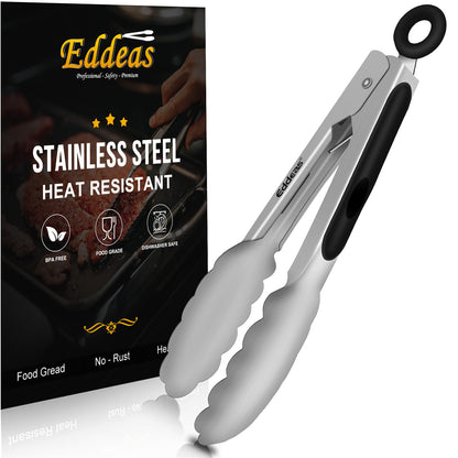 Kitchen Tongs Up To 600°F Silicone Tongs for Cooking 3Pcs 7,9,12 IN