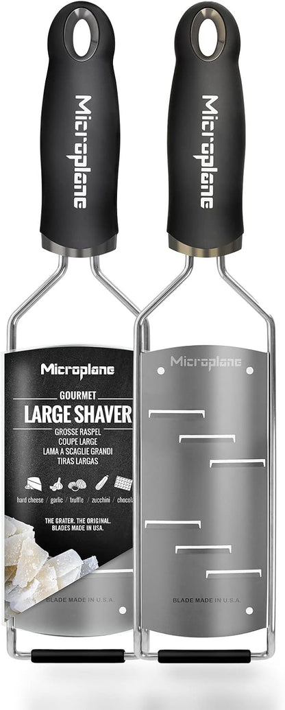Microplane Gourmet Series Hard Cheese Grater (Fine, Black)