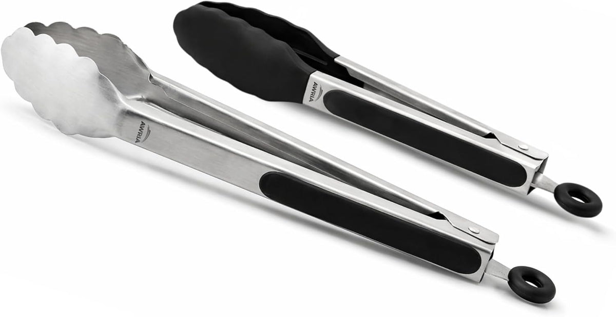 Silicone Tongs for Cooking Tongs Kitchen Tongs with Silicone Tips