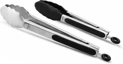 Silicone Tongs for Cooking Tongs Kitchen Tongs with Silicone Tips