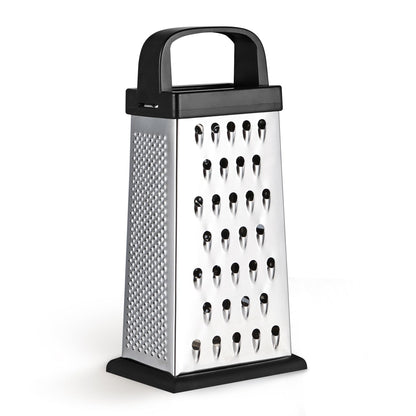 Kaishun Mini Cheese Grater,4-Sided Box Grater for Cheese, Vegetable & Fruit