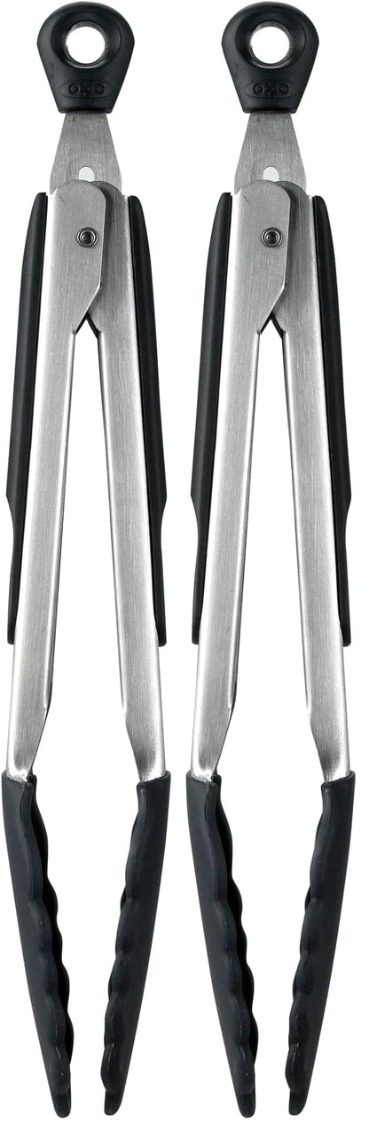 OXO Good Grips 9-Inch Tongs with Silicone Heads