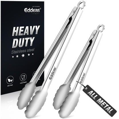 Kitchen Tongs Up To 600°F Silicone Tongs for Cooking 3Pcs 7,9,12 IN