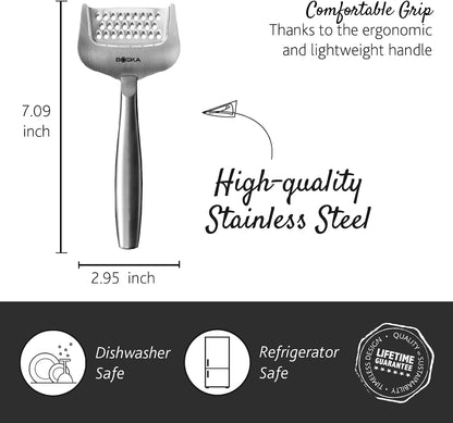 BOSKA Cheese Grater Copenhagen - Stainless Steel Grater, Lightweight