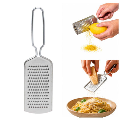 HIC Kitchen Nutmeg Grater, Stainless Steel, Grates Nutmeg, Cinnamon Sticks, Block Chocolate, Ginger, and Hard Cheeses