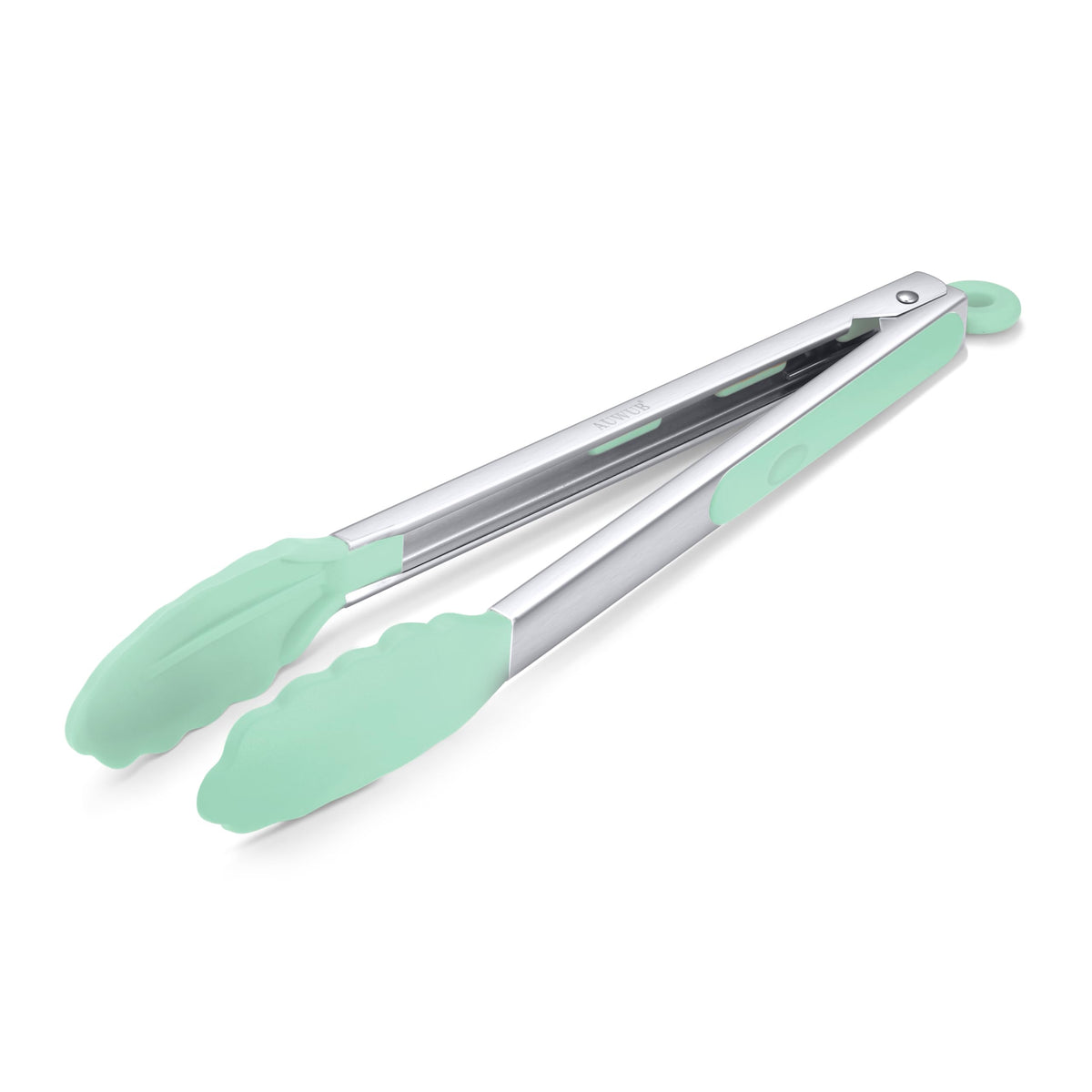 9 Inch Kitchen Tongs,Silicone Non-Slip Cooking Utensil for Grilling