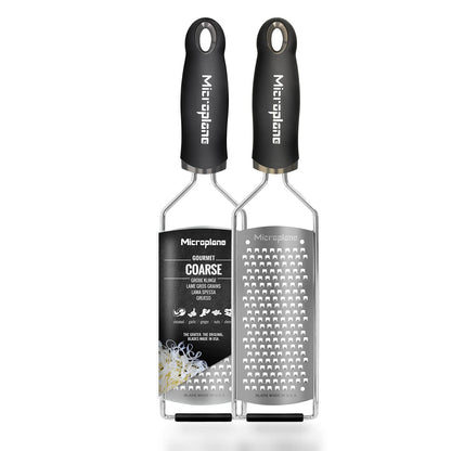 Microplane Gourmet Series Hard Cheese Grater (Fine, Black)