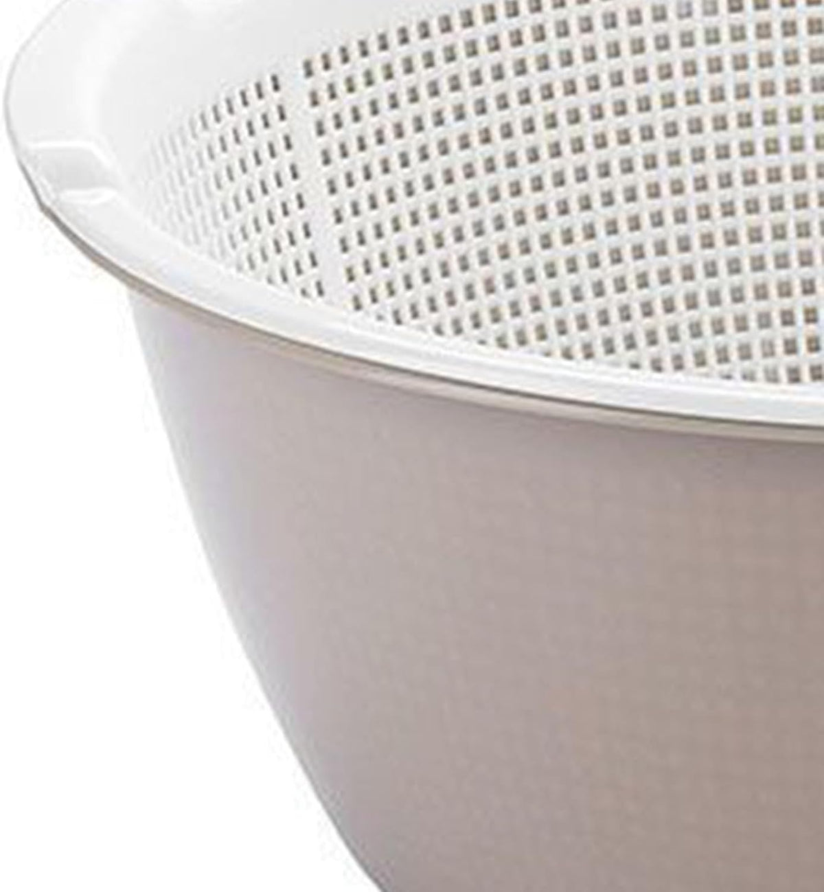 Kitchen Colander, Fruit Colander Draining Bowl Plastic Thickened Double Layer Plastic Fruits Vegetables Washing Baskets for Kitchen and Living Room