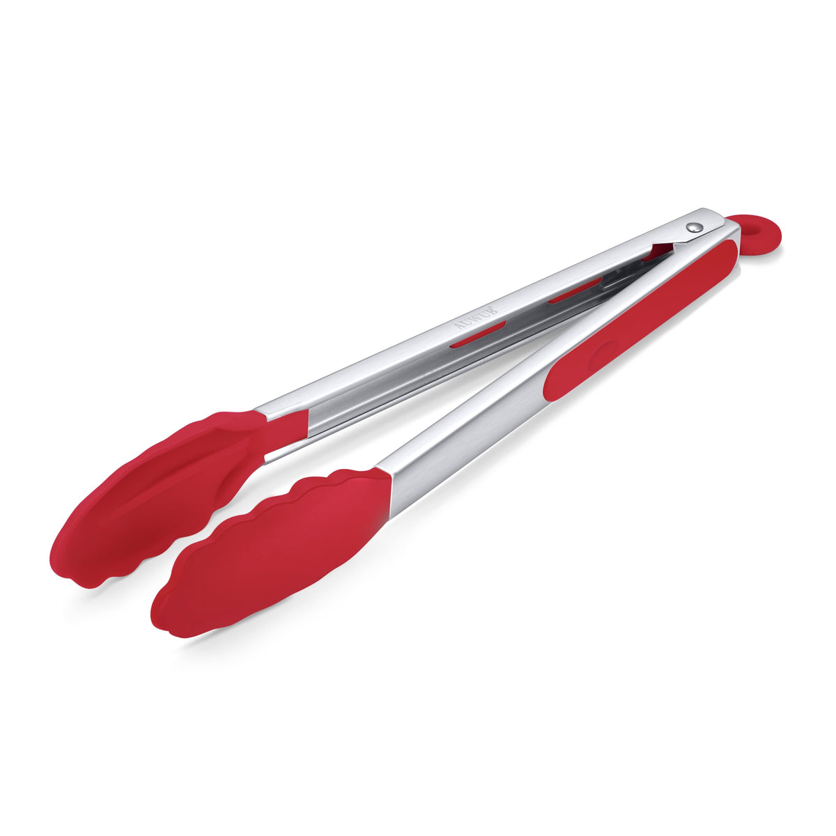 9 Inch Kitchen Tongs,Silicone Non-Slip Cooking Utensil for Grilling