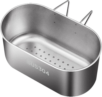 Stainless Steel Sink Strainer Basket, Hanging Kitchen Sink Food Catcher