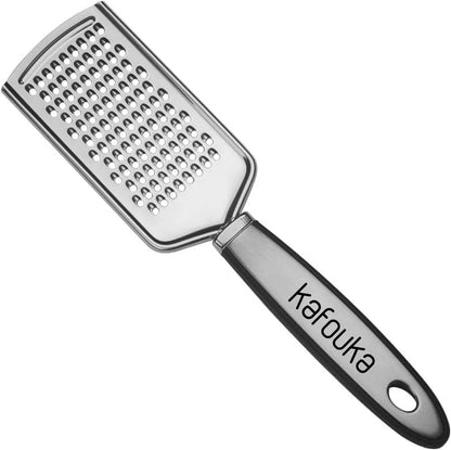 Kitchen Professional Zester & Cheese Grater Stainless Steel Handheld, Metal Lemon Zester Grater With Handle For Cheese, Chocolate, Spices,Garlic,Nutmeg