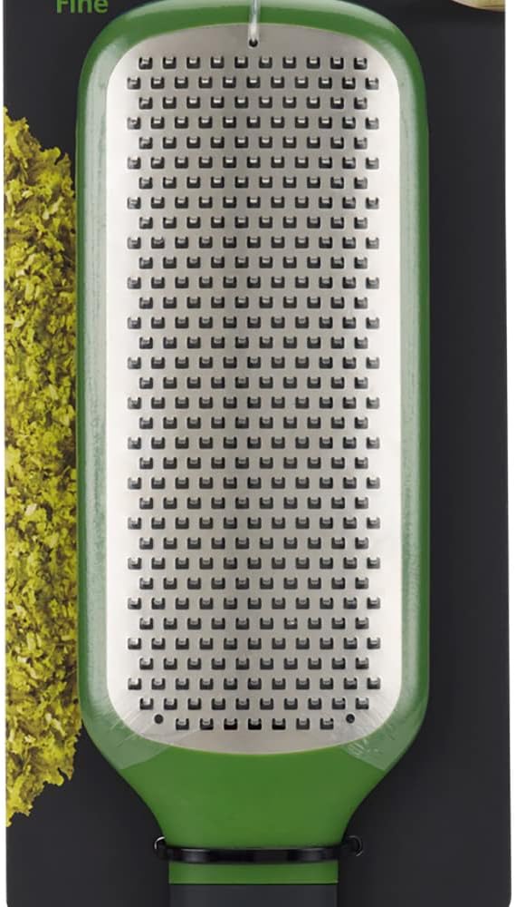 Joseph Joseph Fine Grater & Zester – Easy-Grip Handle with Sharp Stainless Steel Blades & Non-Slip Tip