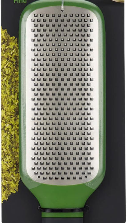 Joseph Joseph Fine Grater & Zester – Easy-Grip Handle with Sharp Stainless Steel Blades & Non-Slip Tip