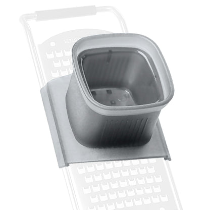 VOVOLY Zester Grater Set, 4 Pack-Fine/Coarse/Extra Coarse/Slider Attachment