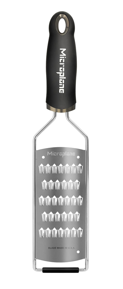 Microplane Gourmet Series Hard Cheese Grater (Fine, Black)
