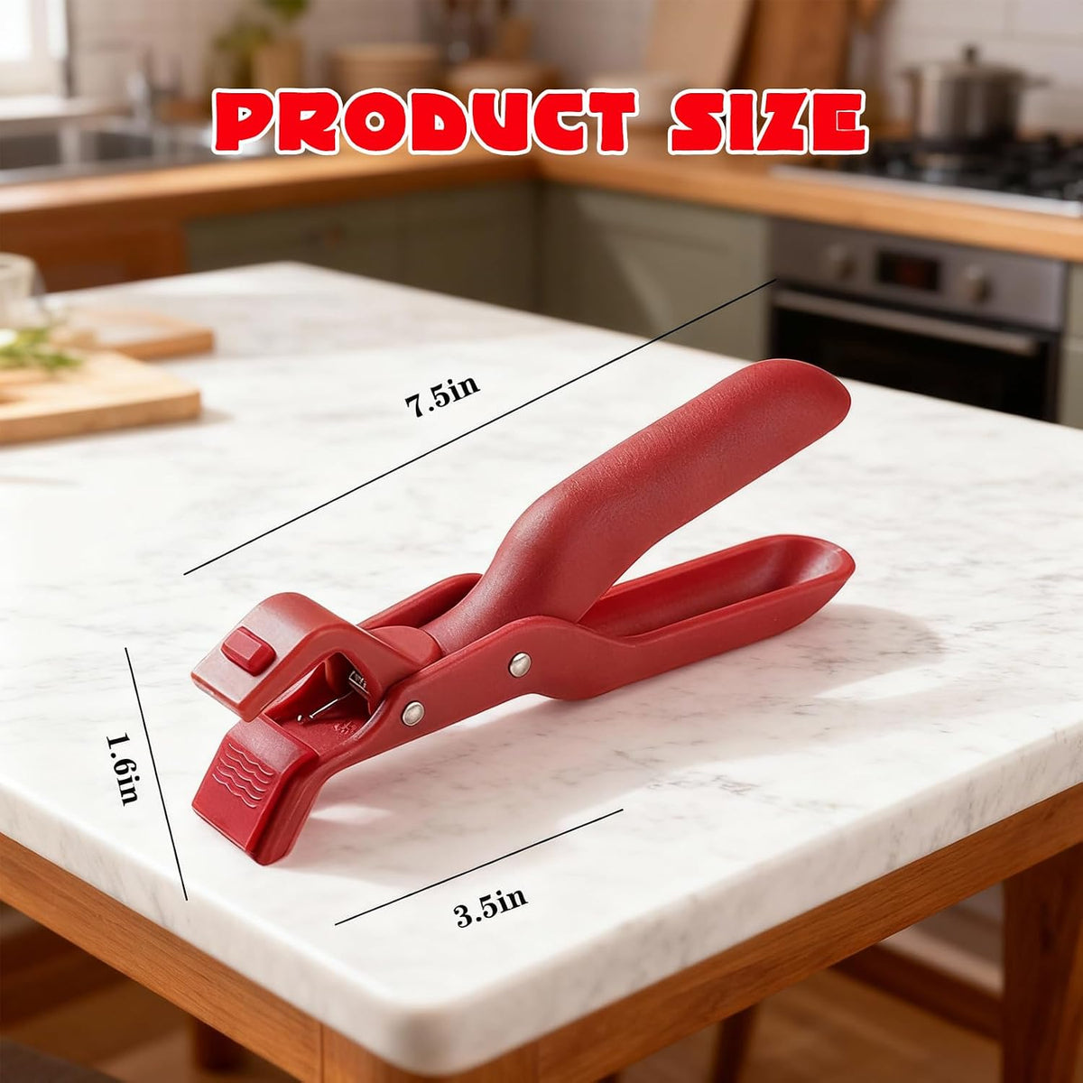 Hot Plate Gripper Lifters Tongs, Hot Plate Gripper Tongs, Multi-function Anti-Scald Bowl Clip,Silicone Non-slip Hot Dish Plate Holder for Bowls,Pans,Dishes, Kitchen Utensil (3Pcs)