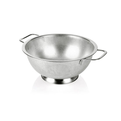 Gulex Colander Stainless Steel 3-Quart, Strainer Kitchen, Dishwasher Safe