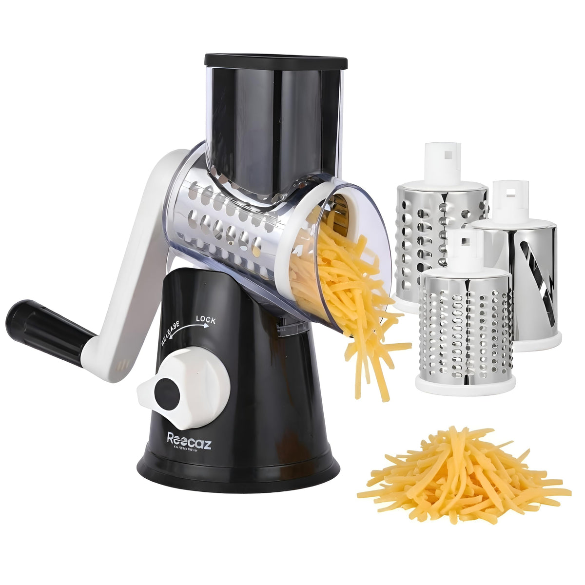 Handheld Cheese Grater & Cheese Shredder – Stainless Steel, Rust-Proof