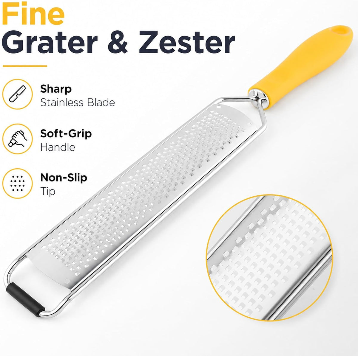 Lemon Zester, Small Zester Cheese Vegetable Grater