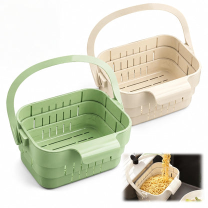 Sink Strainer Basket, 2026 Upgrade Foldable Hanging Sink Drain Basket