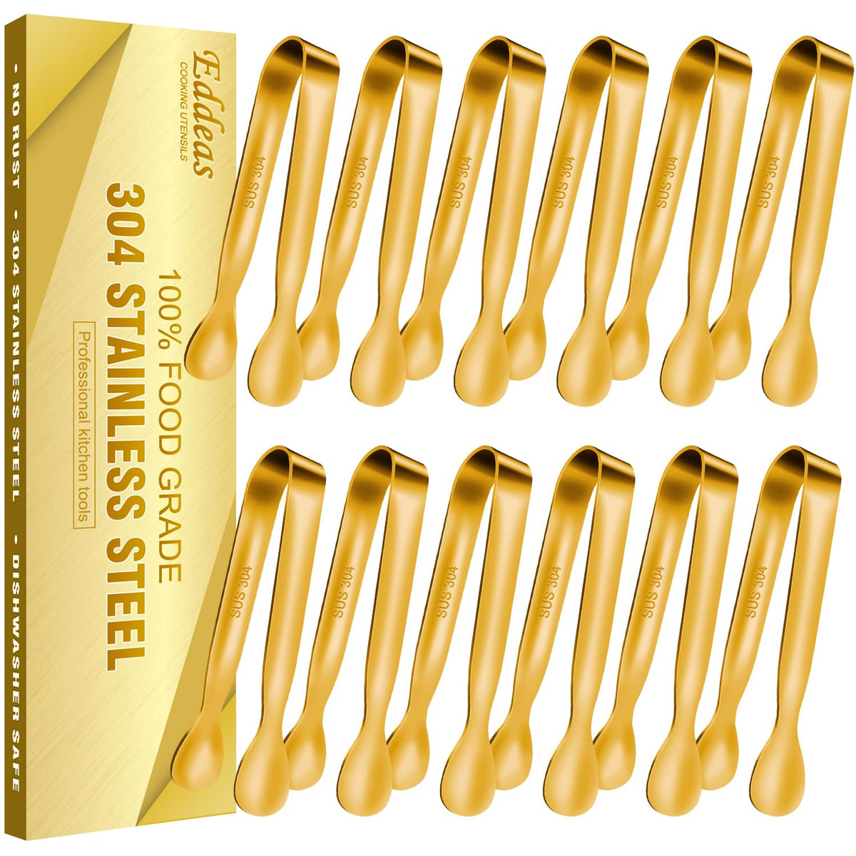 Kitchen Tongs Up To 600°F Silicone Tongs for Cooking 3Pcs 7,9,12 IN