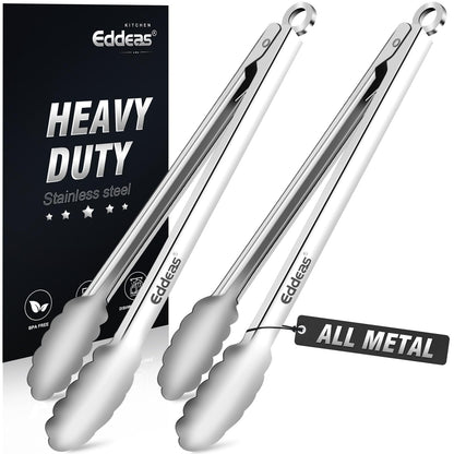 Kitchen Tongs Up To 600°F Silicone Tongs for Cooking 3Pcs 7,9,12 IN