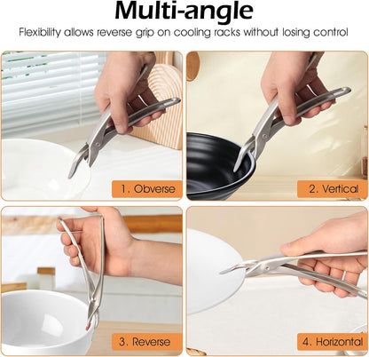 Losaria Hot Plate Gripper Clips for Instant Pot Air Fryer and Microwave