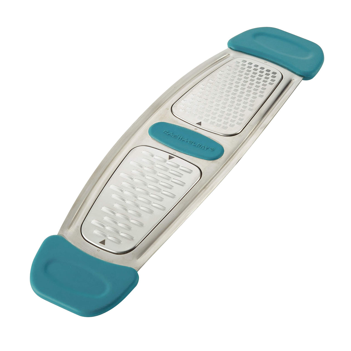 Rachael Ray Multi Stainless Steel Grater, Marine Blue, Small