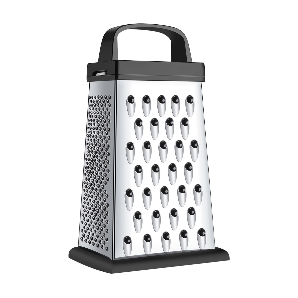 Kaishun Mini Cheese Grater,4-Sided Box Grater for Cheese, Vegetable & Fruit