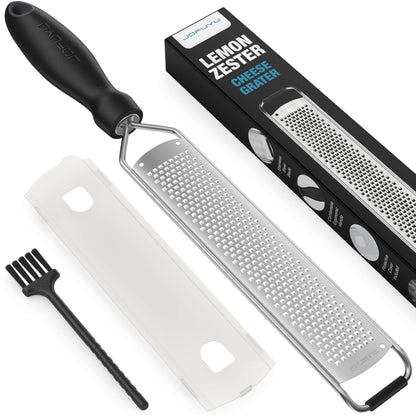 Lemon Zester Grater, Stainless Steel Zester Grater with Handle