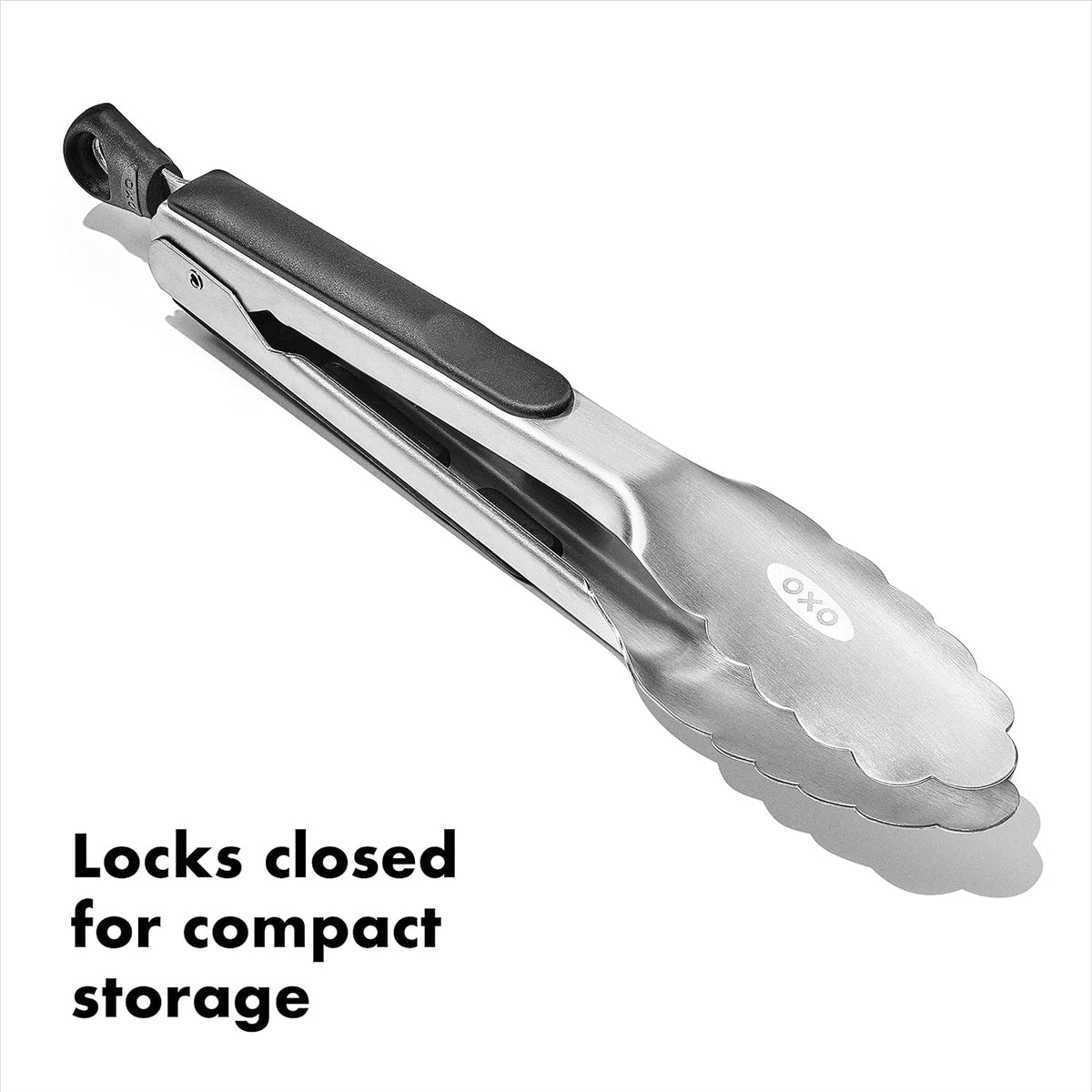 OXO Good Grips 9-Inch Stainless Steel Locking Tongs