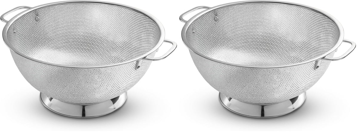 Bellemain Stainless Steel Colander for Kitchen, 5 Qt Pasta & Rice Strainer