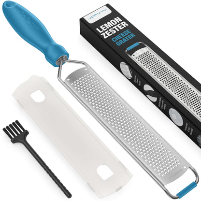 Lemon Zester Grater, Stainless Steel Zester Grater with Handle