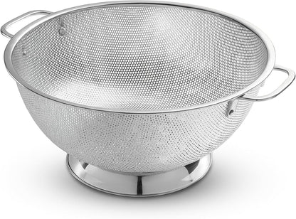 Bellemain Stainless Steel Colander for Kitchen, 5 Qt Pasta & Rice Strainer